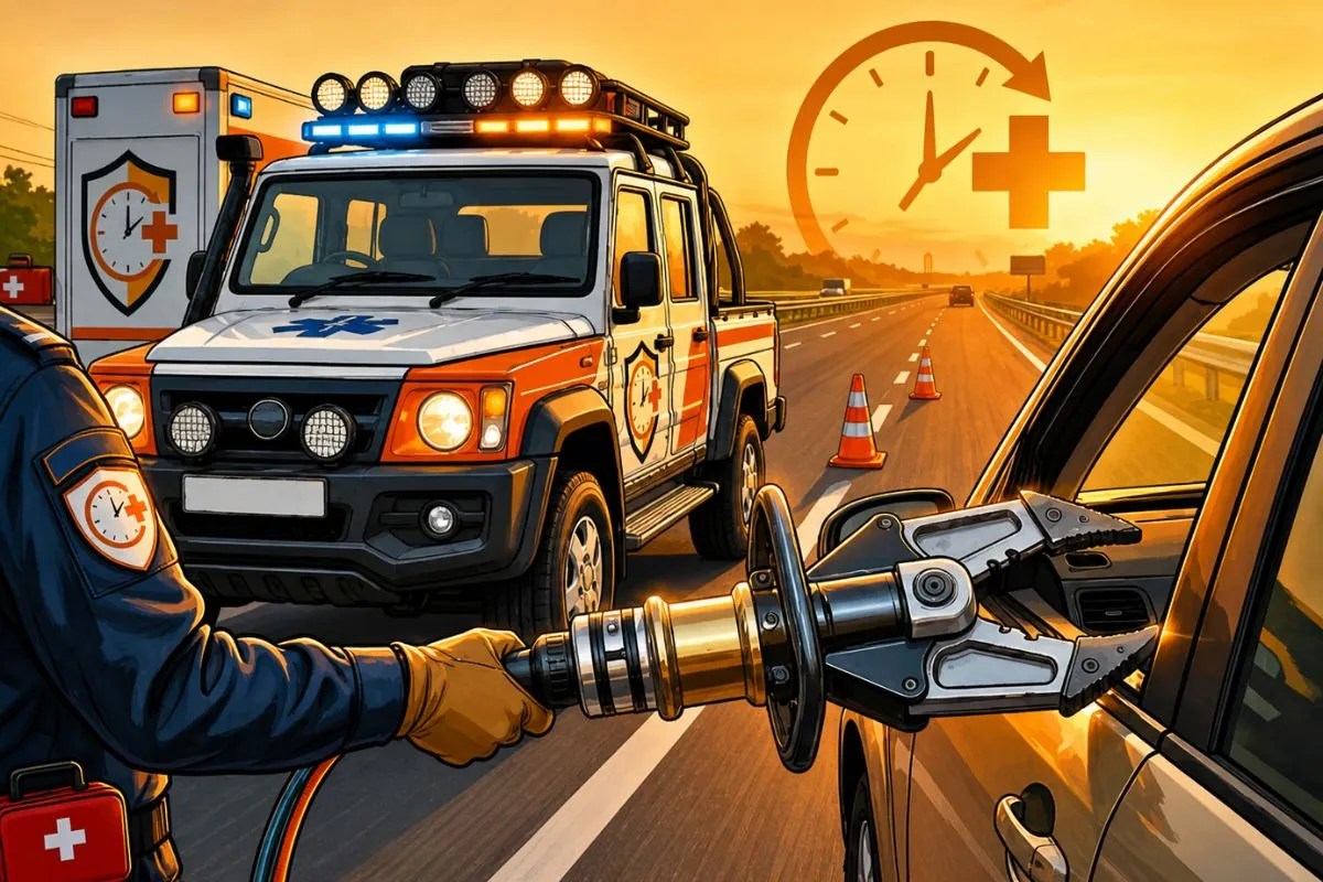 राजस्थान पुलिस का बड़ा प्लान: हाईवे पर अब तुरंत मिलेगी मदद, गोल्डन ऑवर में जान बचाने की मेगा तैयारी | Immediate Assistance Now Available On Rajasthan Highways Rescue Vehicles To Be Deployed Starting May