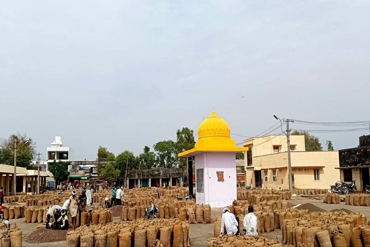 Bundi : कृषि उपज मंडी देई में रेकार्ड आय, अब विस्तार की मांग | Bundi Kshi Upj Mndi Deii Men Rekard Aay Ab Vistar Ki Mang