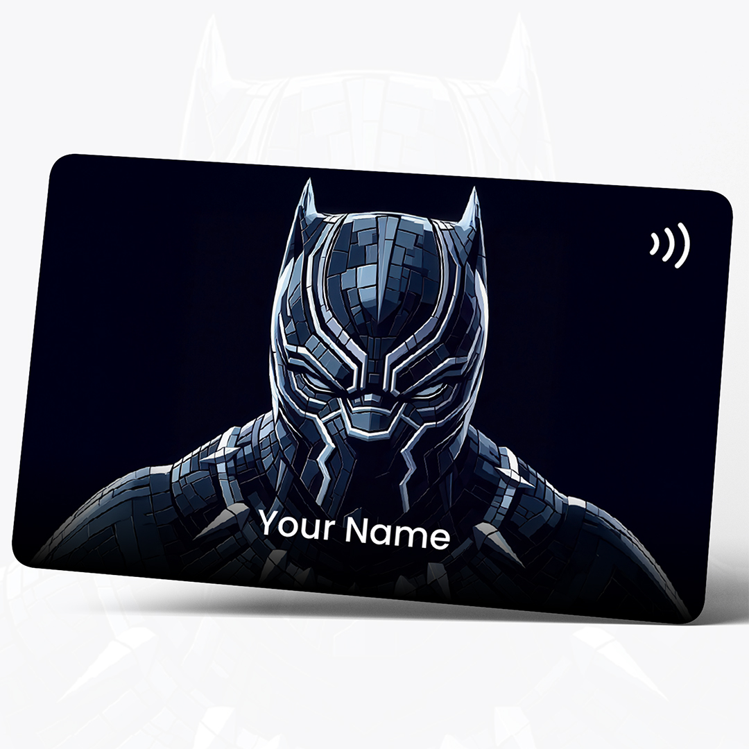 Marvel Theme - Black Panther PVC Card 2