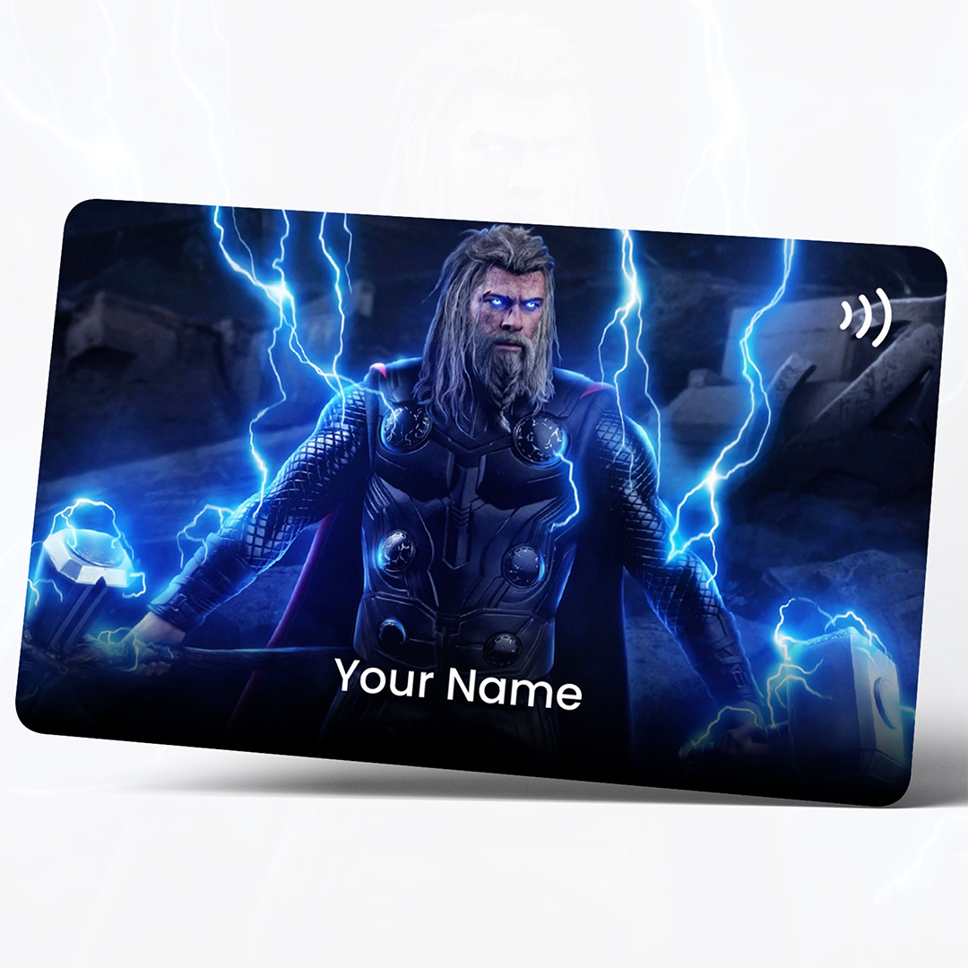 Marvel Theme - Thor PVC Card 2